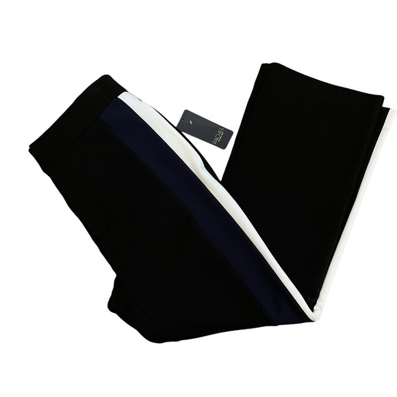 RACHEL Rachel Roy NWT Side Stripe Cropped High Rise Dress Pants Black Size 2 - Picture 7 of 13
